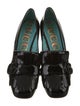 Gucci Double G Logo Patent Leather Pumps