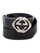 Gucci Interlocking G Logo Leather Belt