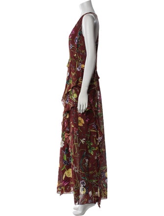 Gucci Silk Long Dress