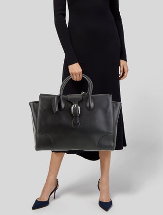 Gucci Leather Top Handle Bag