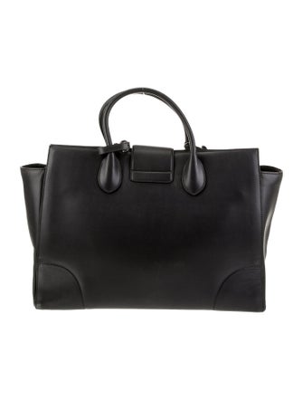 Gucci Leather Top Handle Bag
