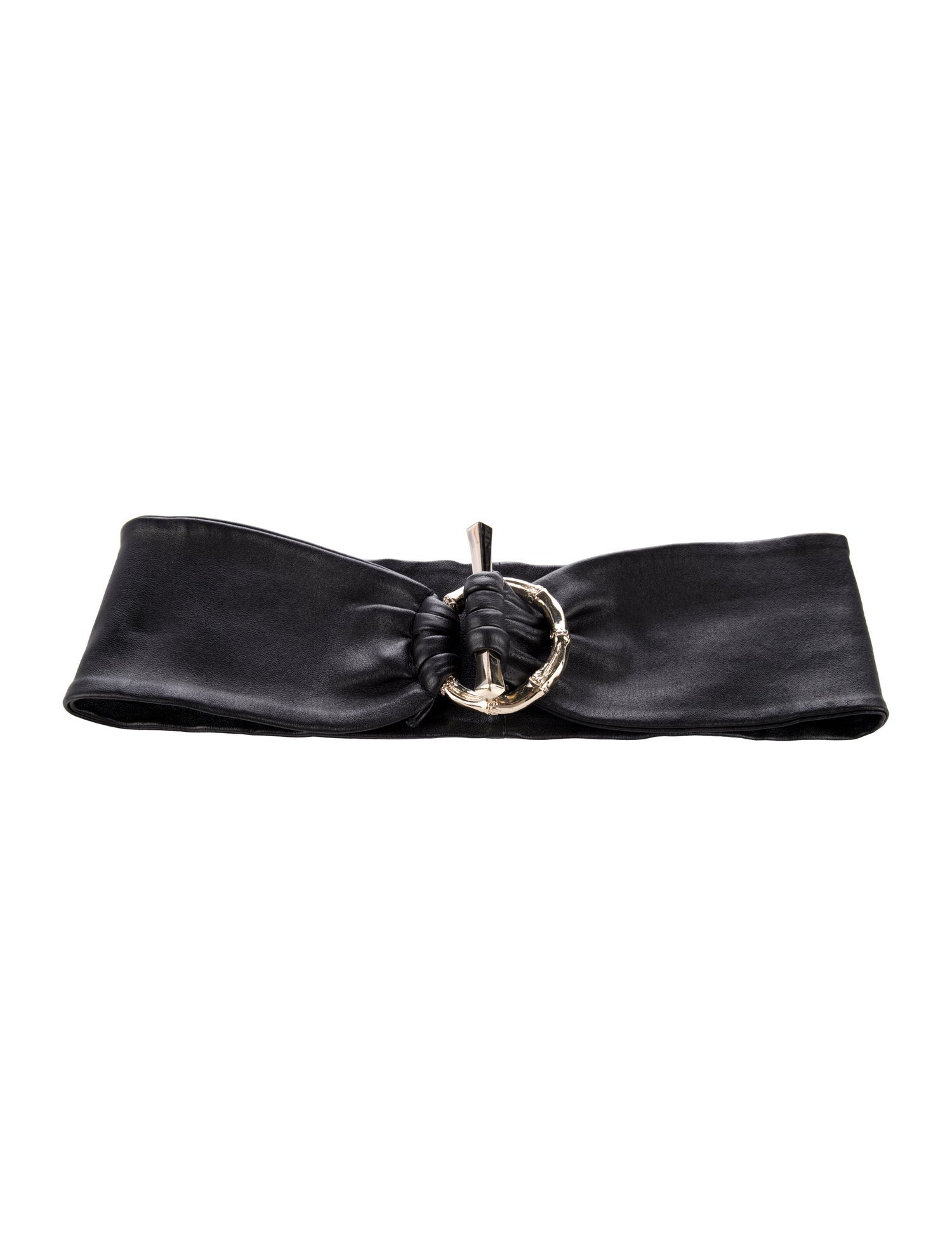 Gucci Wide Leather Waist Belt