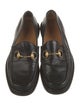 Gucci Horsebit Accent Leather Loafers