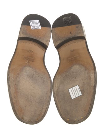 Gucci Horsebit Accent Leather Loafers