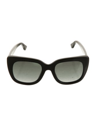 Gucci Interlocking G Logo Cat-Eye Sunglasses