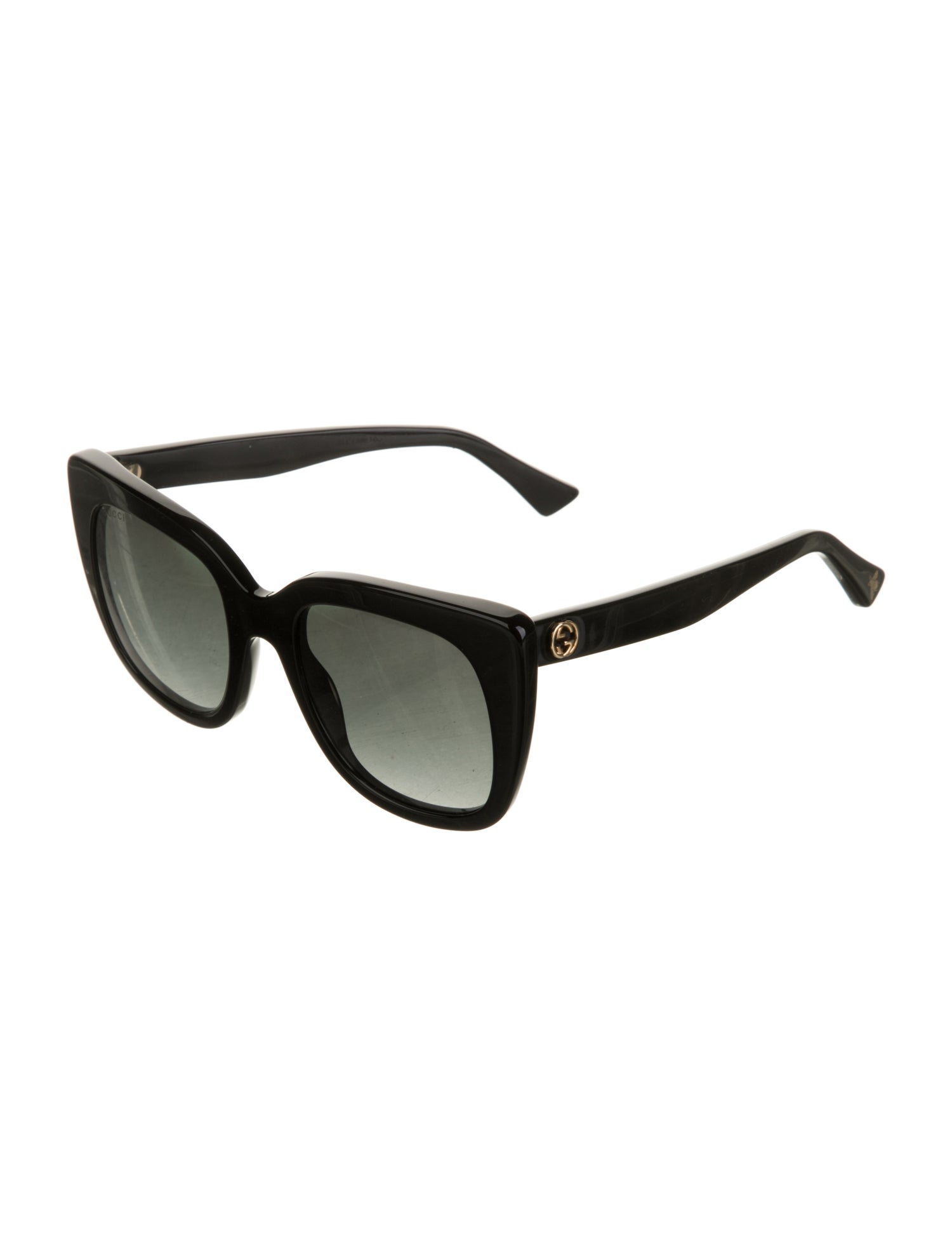 Gucci Interlocking G Logo Cat-Eye Sunglasses