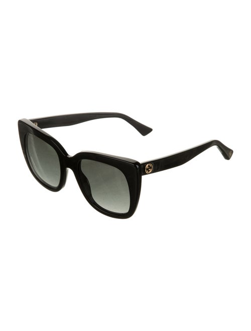 Gucci Interlocking G Logo Cat-Eye Sunglasses