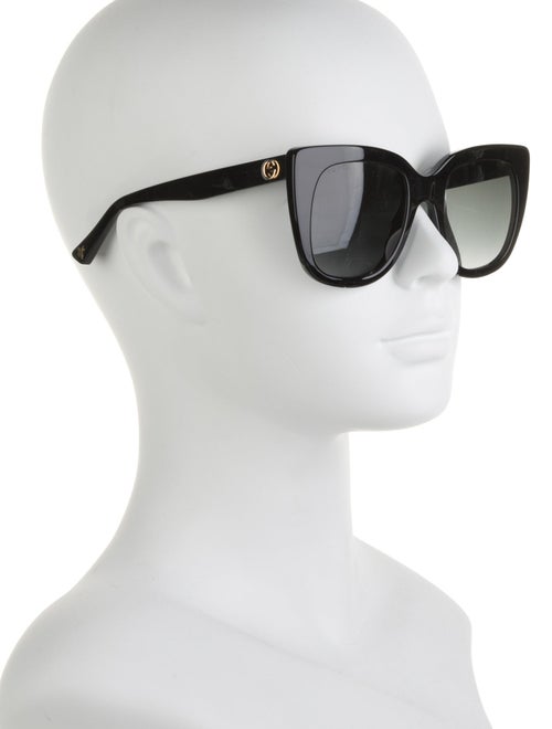 Gucci Interlocking G Logo Cat-Eye Sunglasses