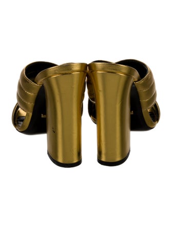 Gucci Leather Slides