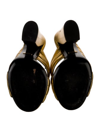 Gucci Leather Slides