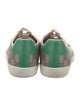 Gucci GG Supreme Leather Trim Embellishment Sneakers