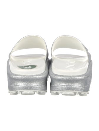 Gucci Interlocking G Logo Glitter Slides