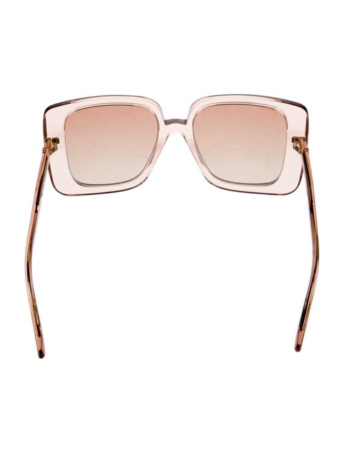 Gucci Interlocking G Logo Square Sunglasses