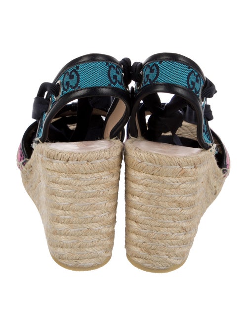 Gucci GG Logo Jute Espadrilles