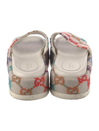 Gucci GG Canvas Canvas Slides