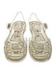 Gucci Double G Logo Rubber Sandals
