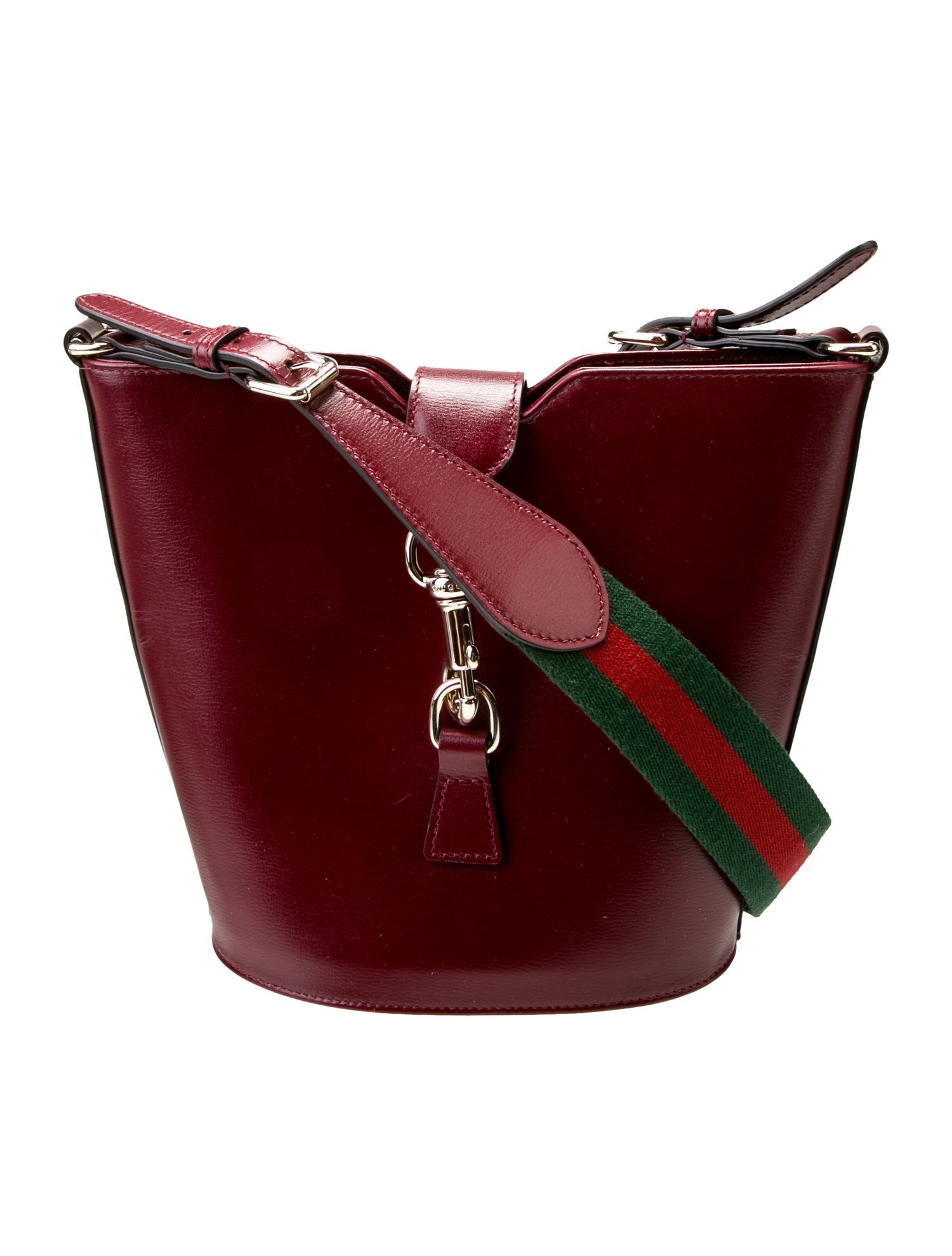 Gucci Leather Bucket Bag Mini