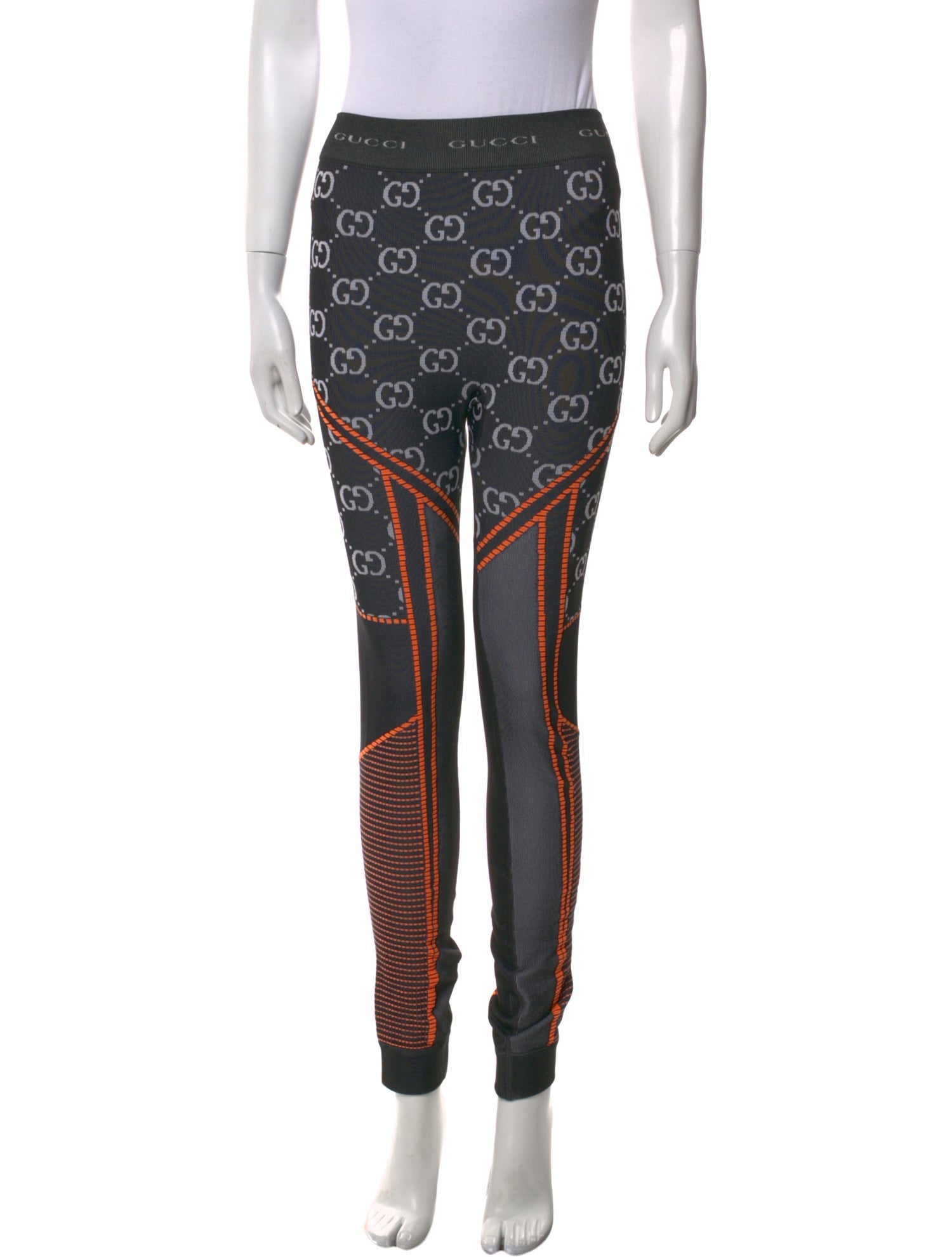 Gucci Printed Skinny Leg Pants