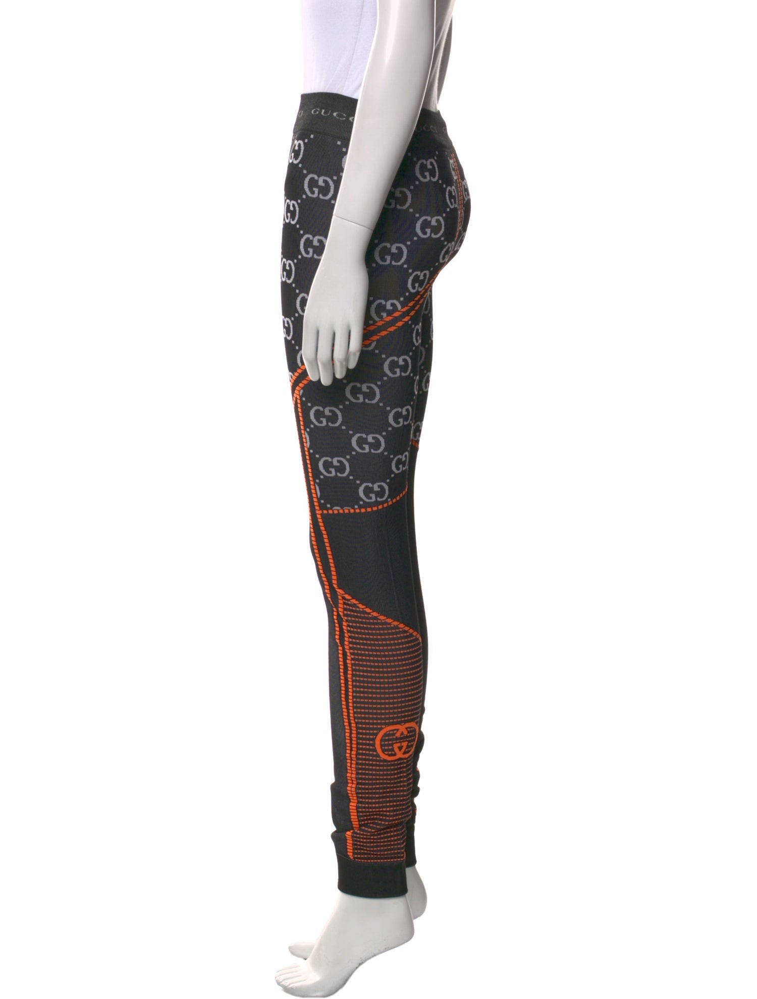 Gucci Printed Skinny Leg Pants
