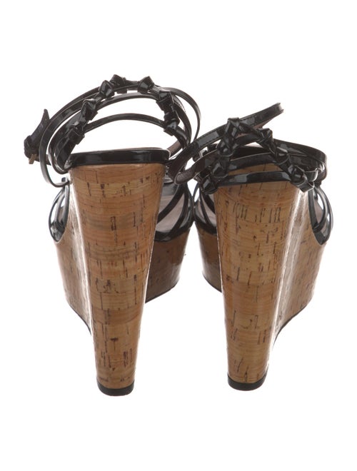 Gucci Patent Leather Sandals