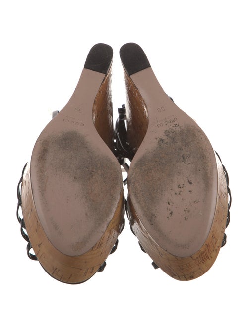 Gucci Patent Leather Sandals