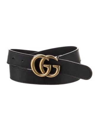 Gucci Running GG Logo Skinny Belt