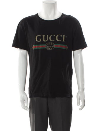 Gucci Web Accent Crew Neck T-Shirt