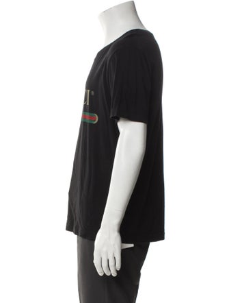 Gucci Web Accent Crew Neck T-Shirt