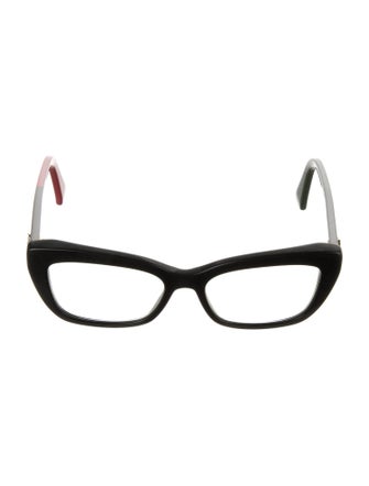 Gucci Double G Logo Cat-Eye Sunglasses