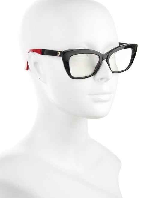 Gucci Double G Logo Cat-Eye Sunglasses