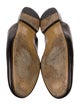 Gucci Horsebit Accent Leather Slippers