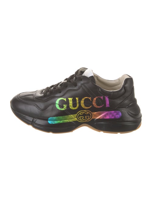 Gucci Sukey Logo Leather Sneakers