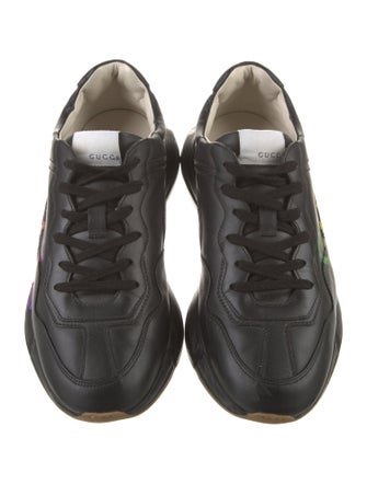 Gucci Sukey Logo Leather Sneakers