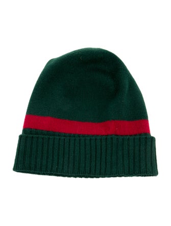 Gucci Web Wool Beanie