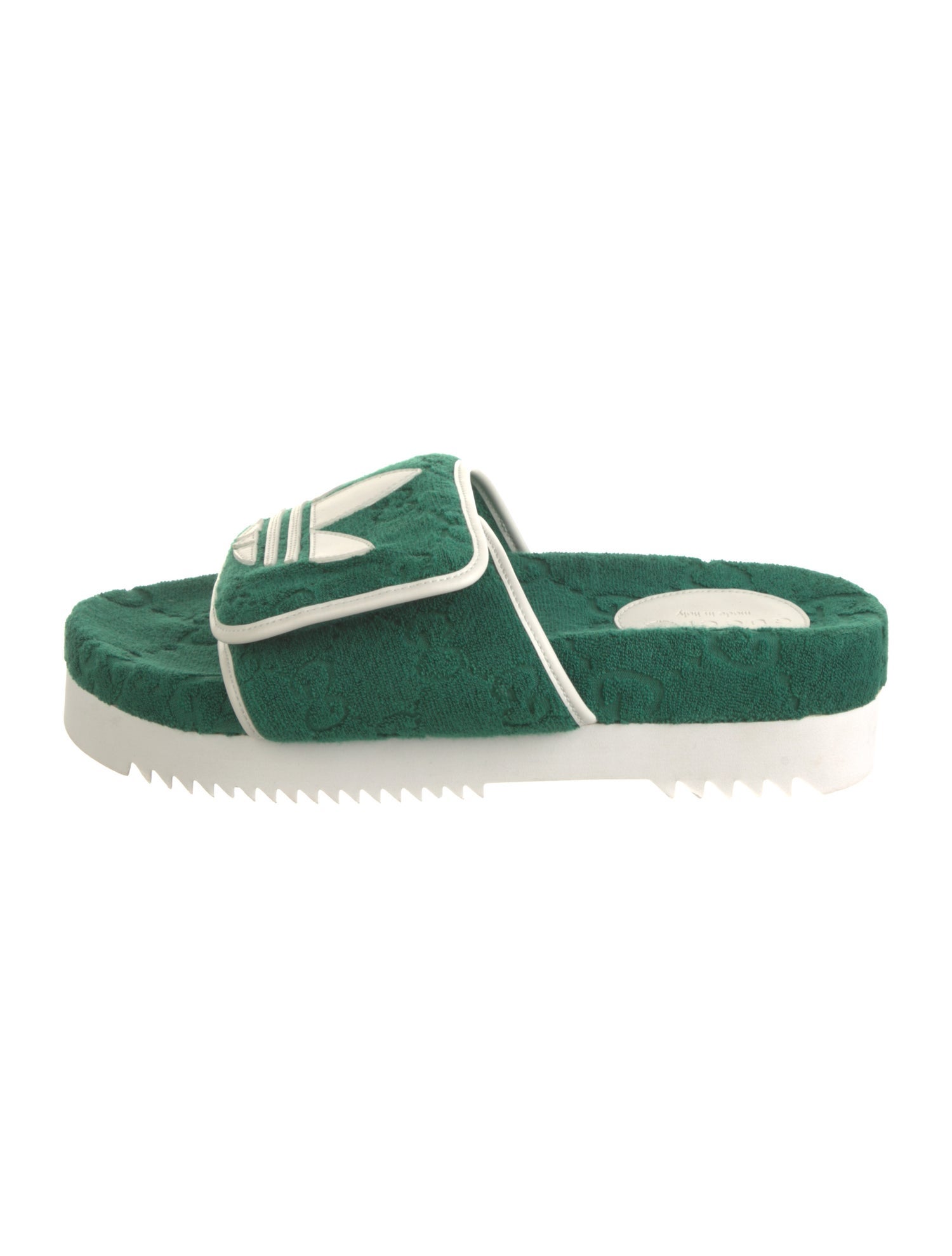 Gucci Signature Logo Terry Cloth Slides