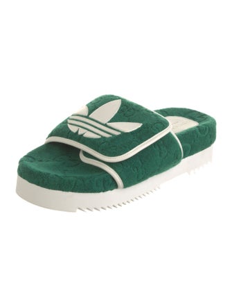 Gucci Signature Logo Terry Cloth Slides
