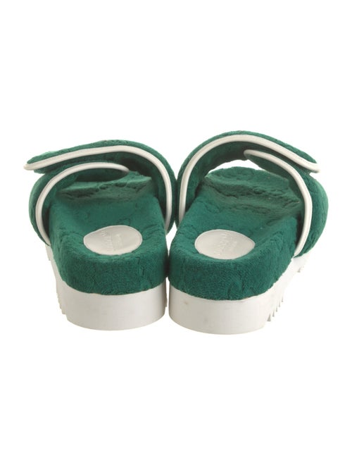 Gucci Signature Logo Terry Cloth Slides