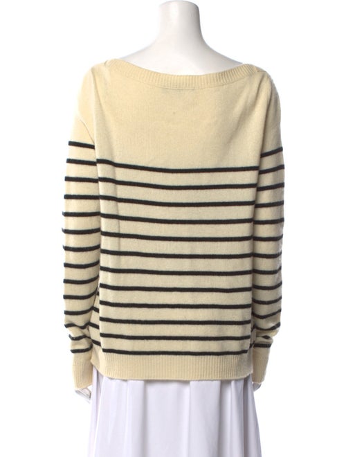 Gucci Striped Bateau Neckline Sweater