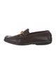 Gucci Horsebit Accent Leather Loafers