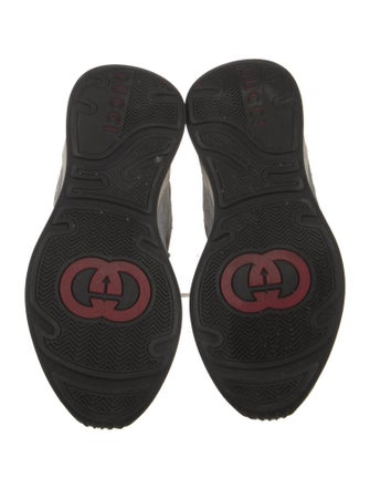 Gucci Interlocking G Logo Glitter Accents Sneakers