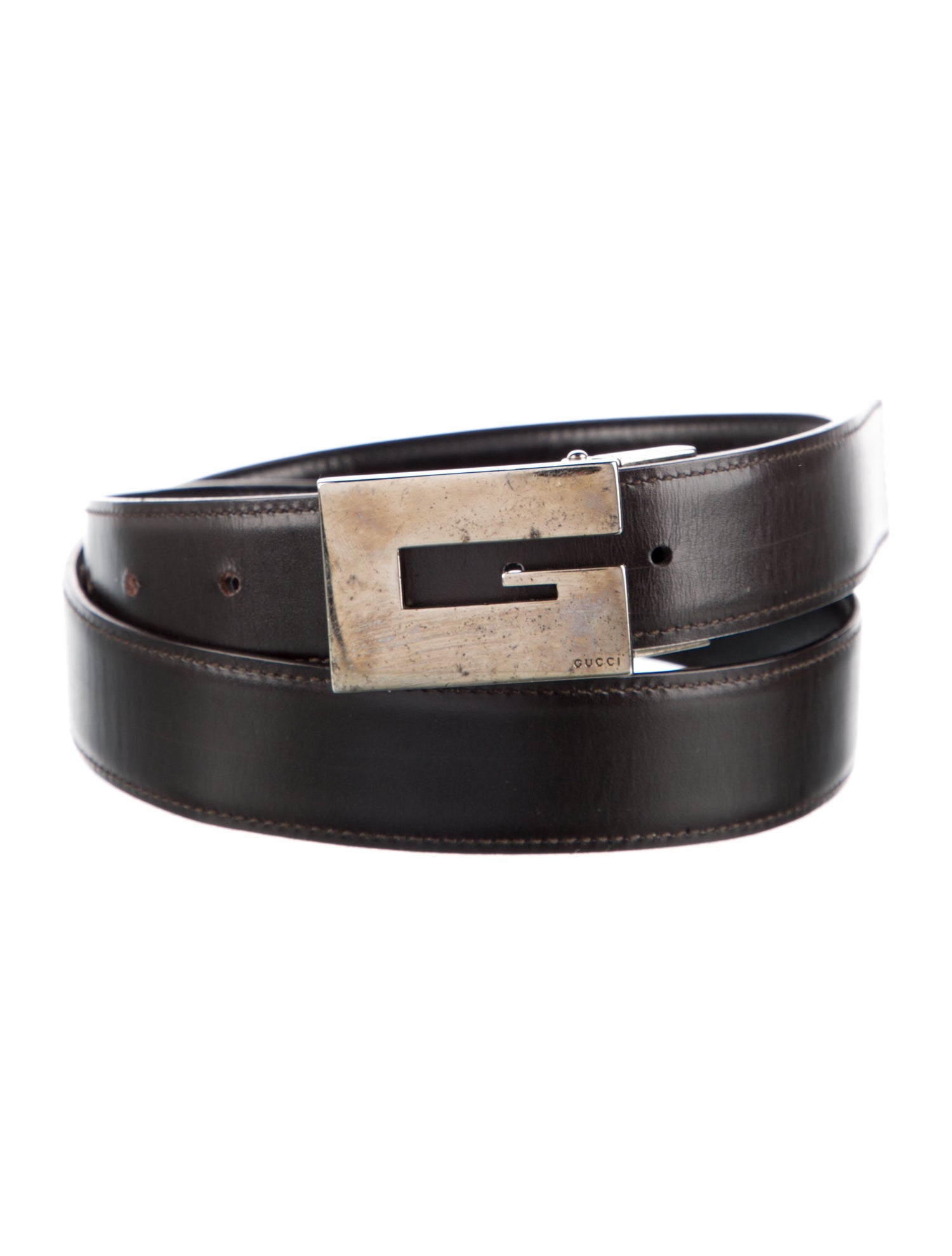 Gucci Vintage Leather Belt