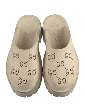 Gucci GG Signature Rubber Slides