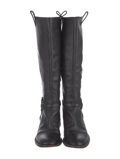 Gucci Leather Riding Boots