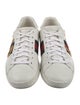 Gucci Sylvie Web Accent Leather Sneakers