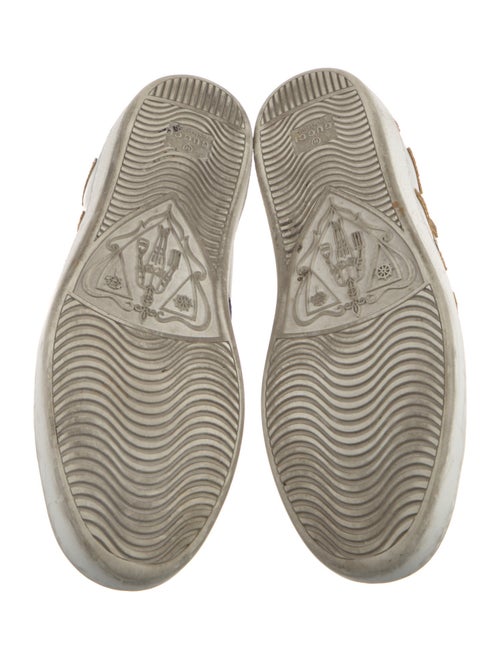 Gucci Sylvie Web Accent Leather Sneakers