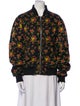 Gucci 2018 Floral Print Bomber Jacket
