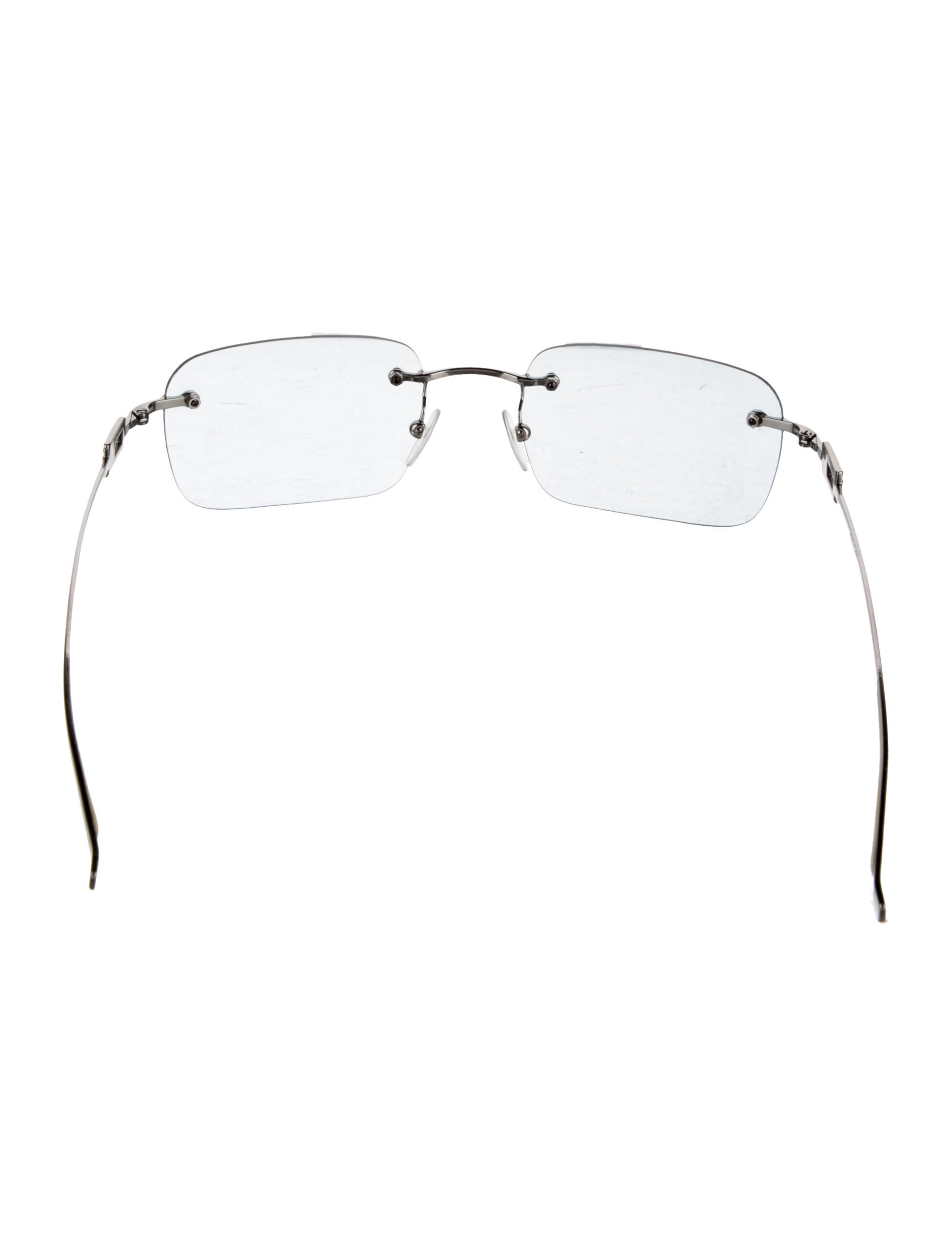 Gucci Square Clear Sunglasses