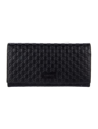 Gucci Microguccissima Pattern Leather Continental Wallet