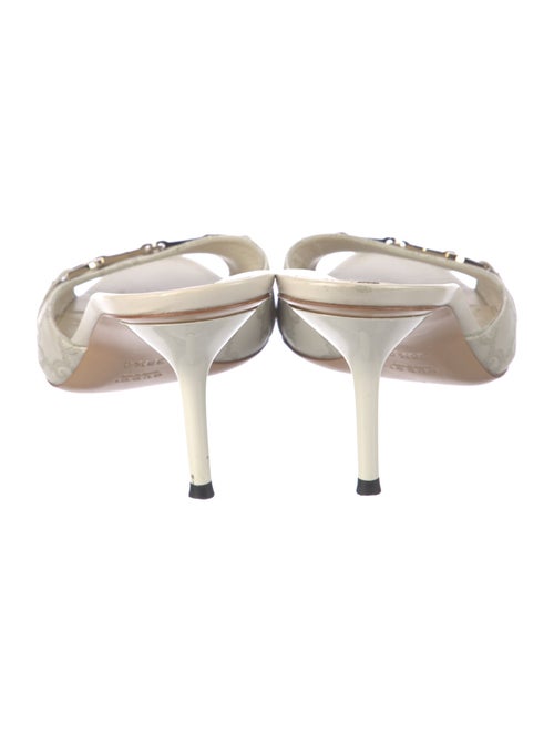 Gucci GG Signature Leather Slides