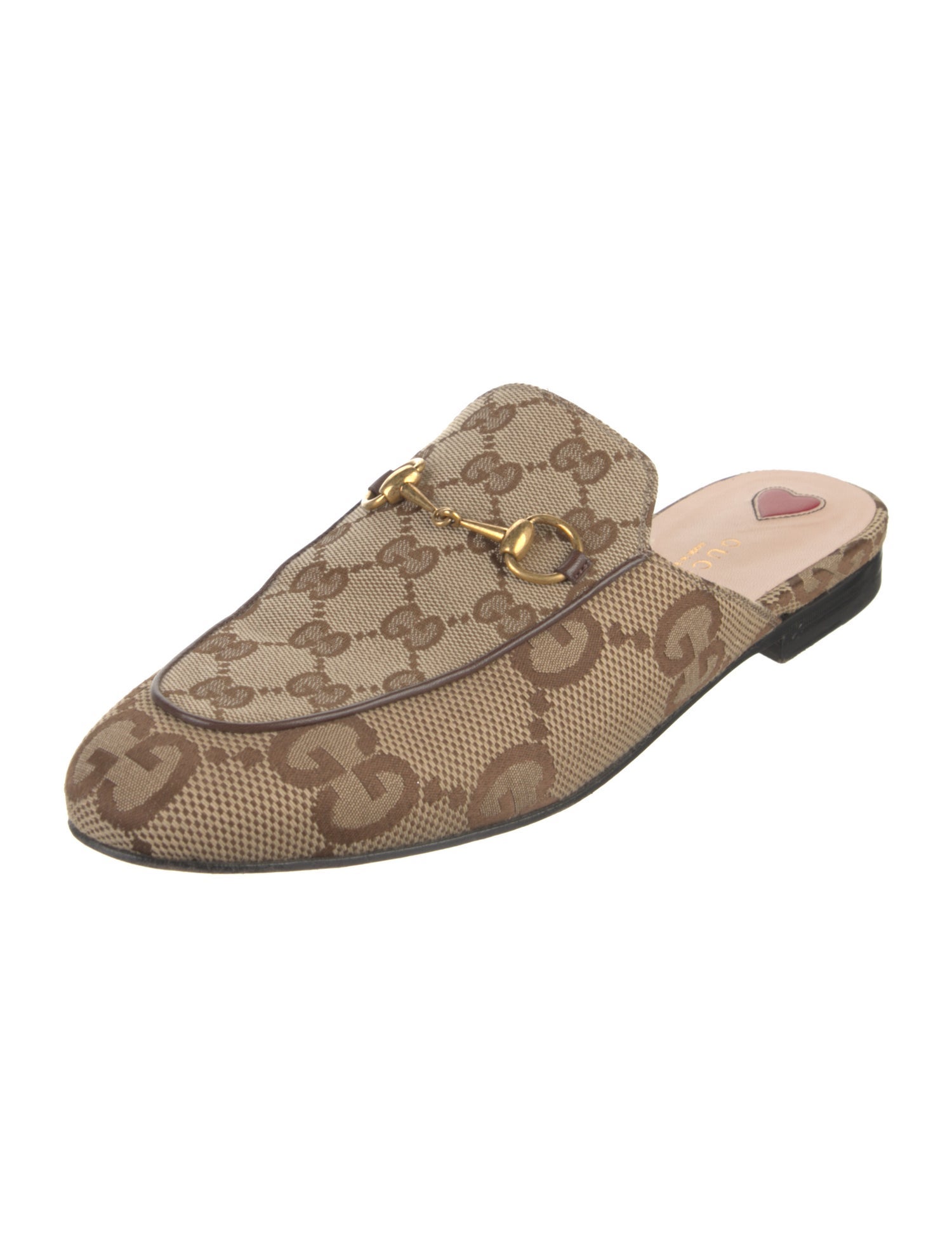 Gucci GG Canvas Canvas Mules